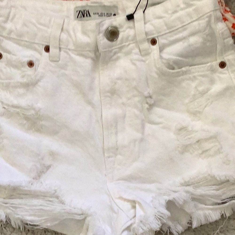 NWT Zara High Waisted Shorts 🖤🖤🖤 - Picture 9 of 9